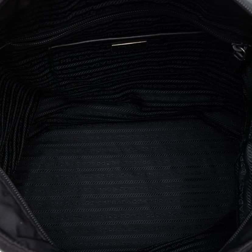 Prada Tessuto Satchel Black Very good condition - Model View