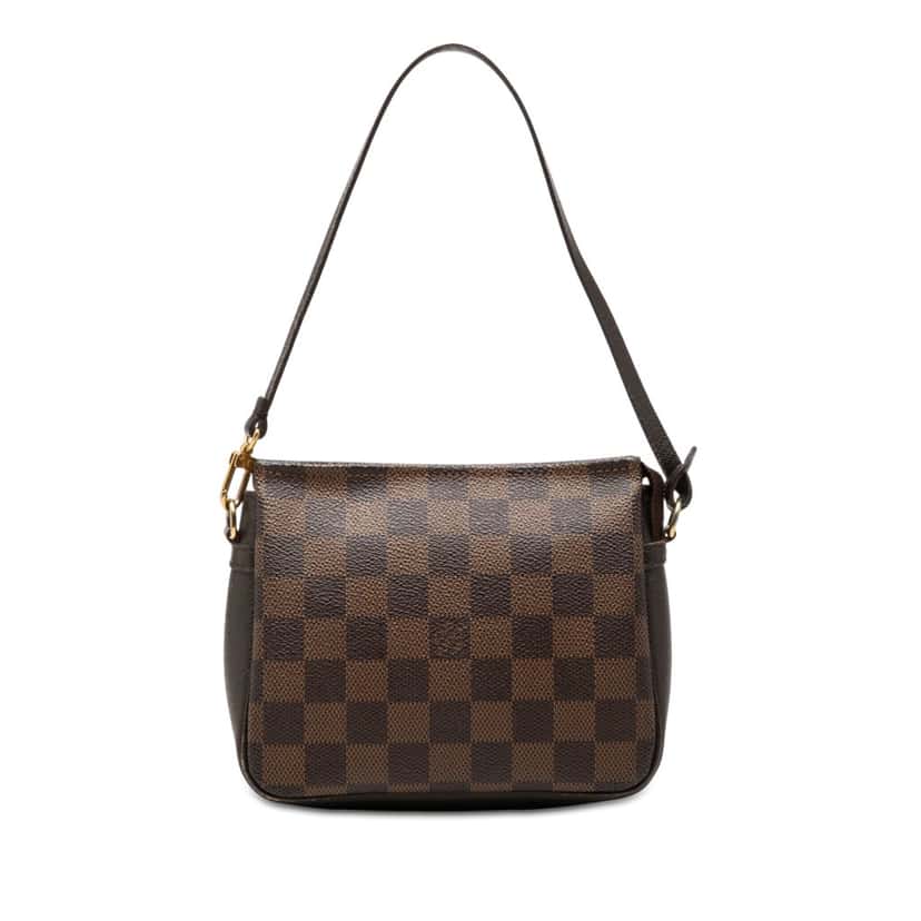 Louis Vuitton Damier Ebene Trousse Pochette Brown Very good condition - Front View