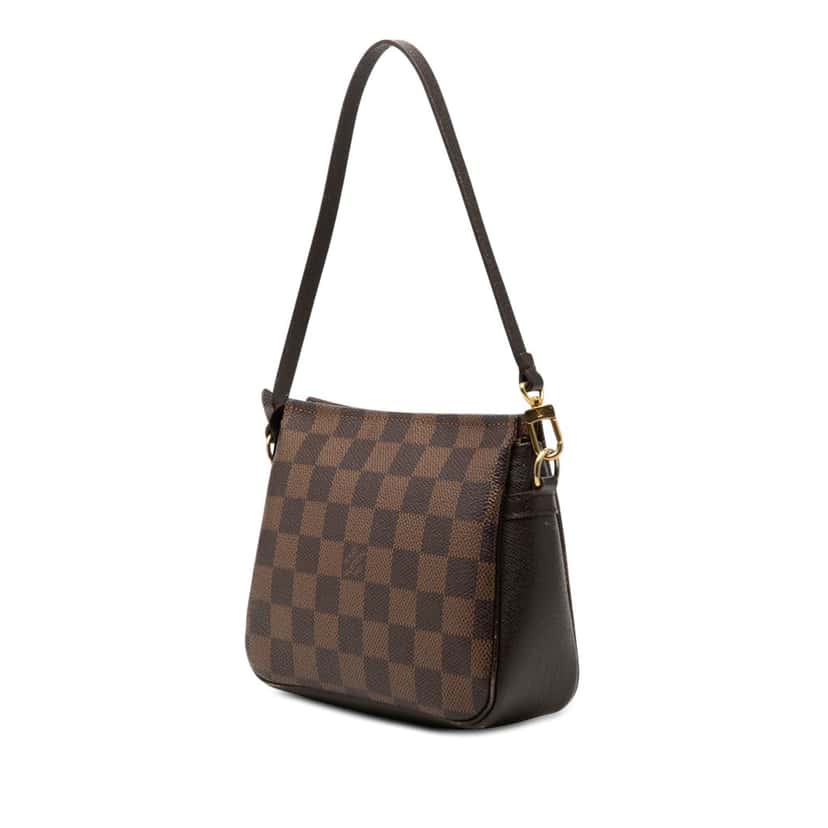 Louis Vuitton Damier Ebene Trousse Pochette Brown Very good condition - Back View