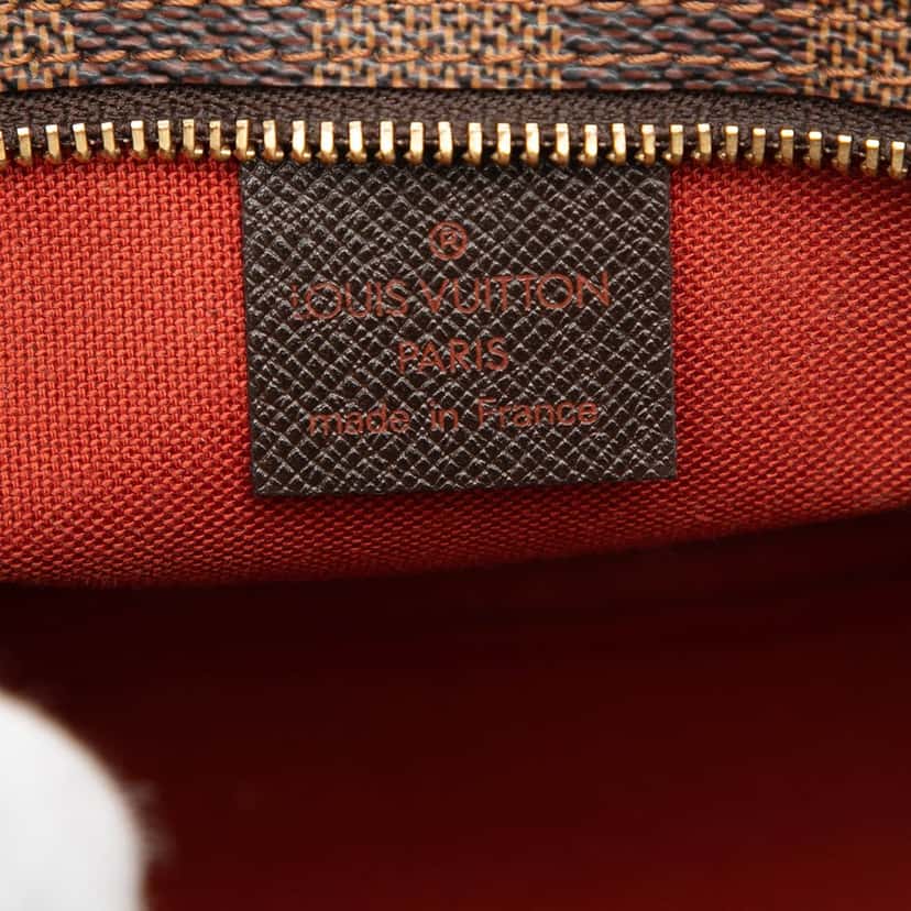 Louis Vuitton Damier Ebene Trousse Pochette Brown Very good condition - Box View