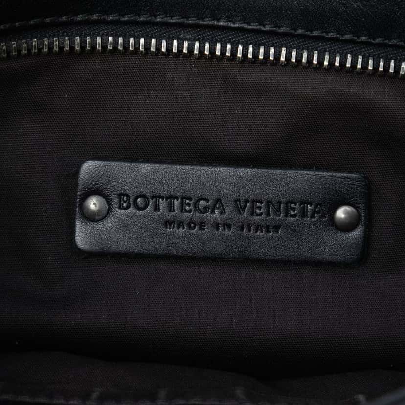 Bottega Veneta Nappa Intrecciato VN Crossbody Black Leather Very good condition - Box View