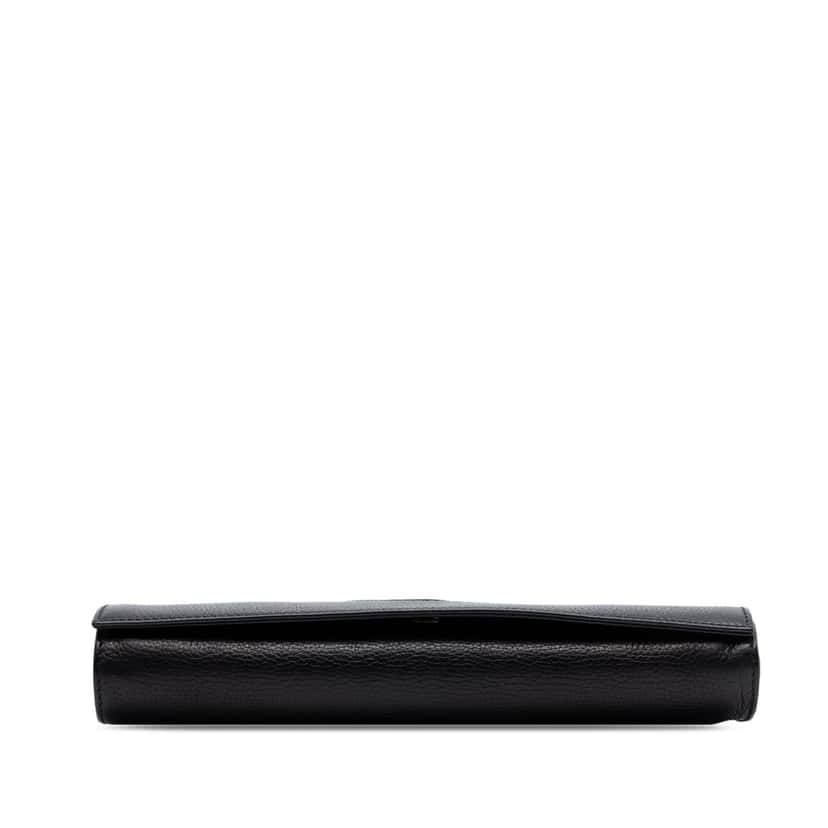 Gucci Leather Soho Disco Clutch Black Leather Very good condition - Inside View