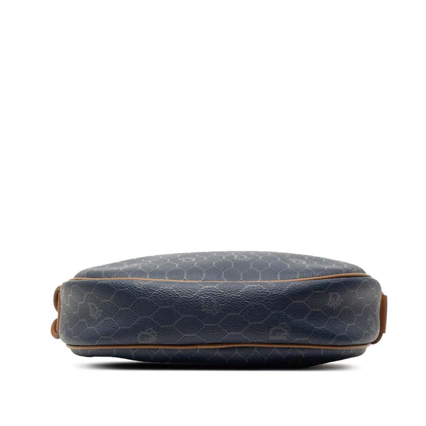 Dior Honeycomb Coated Canvas Crossbody Blue Very good condition - Inside View