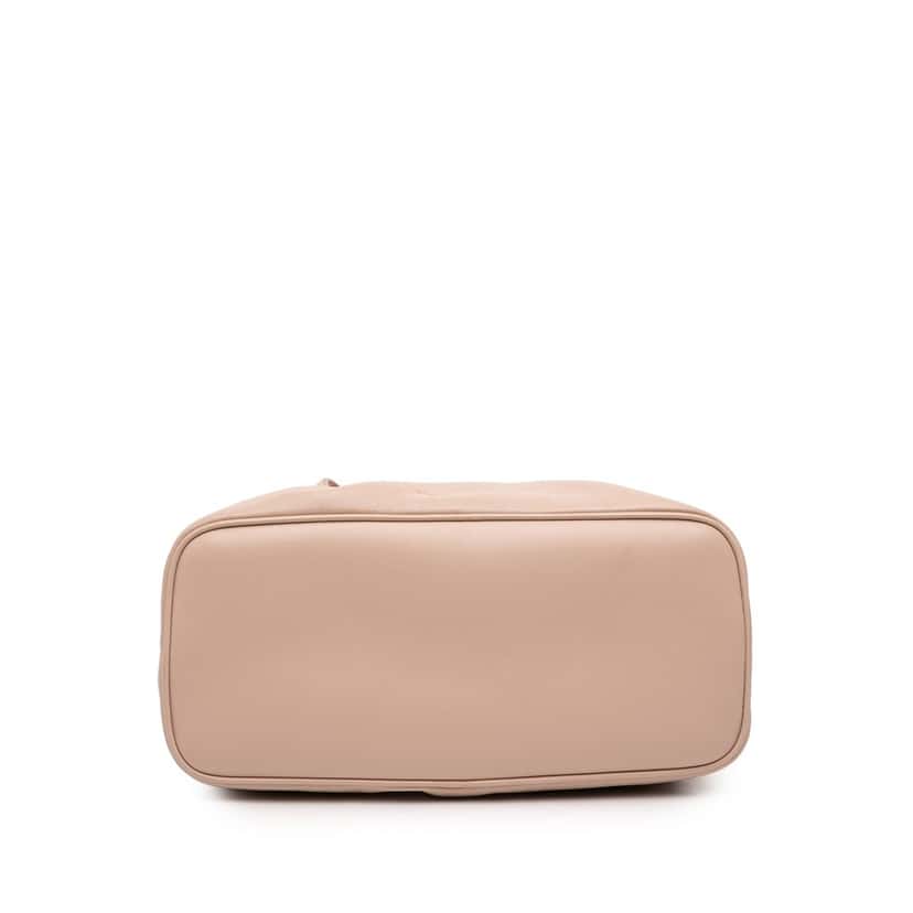 Prada Small Nappa Dada Shoulder Bag Pink Leather Very good condition - Inside View