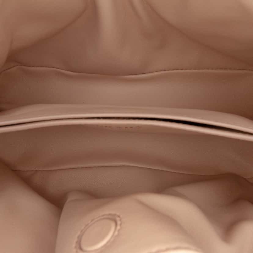 Prada Small Nappa Dada Shoulder Bag Pink Leather Very good condition - Model View