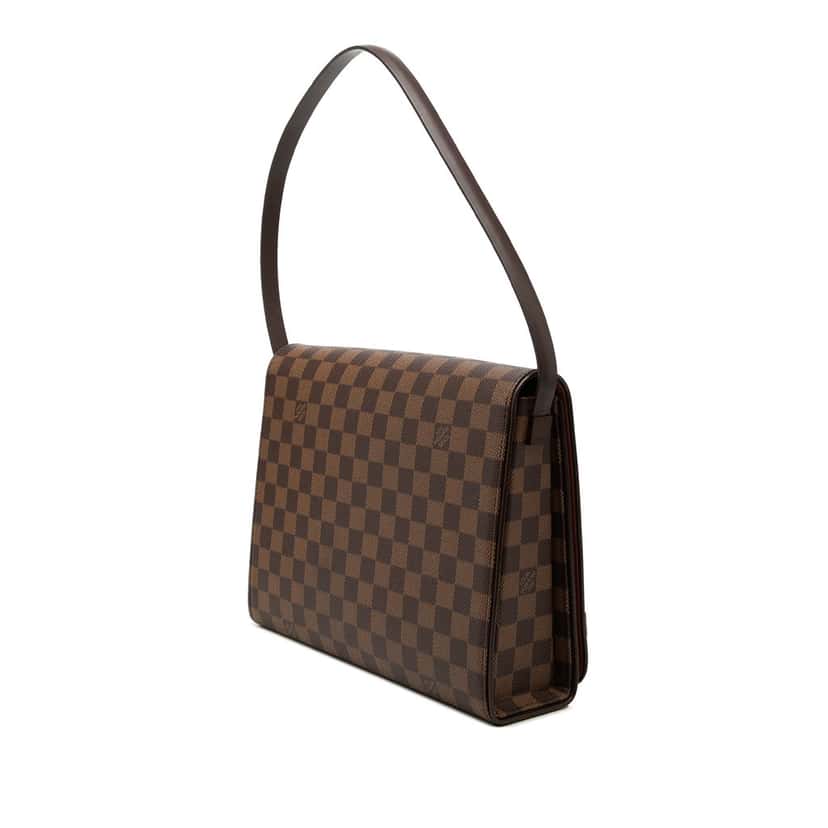 Louis Vuitton Damier Ebene Tribeca Carre Brown Very good condition - Back View