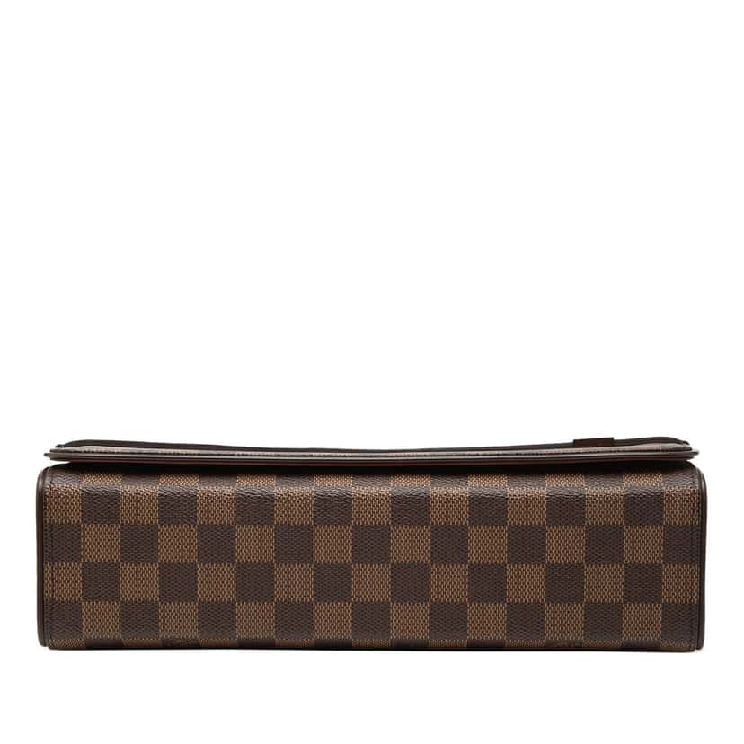 Louis Vuitton Damier Ebene Tribeca Carre Brown Very good condition - Inside View