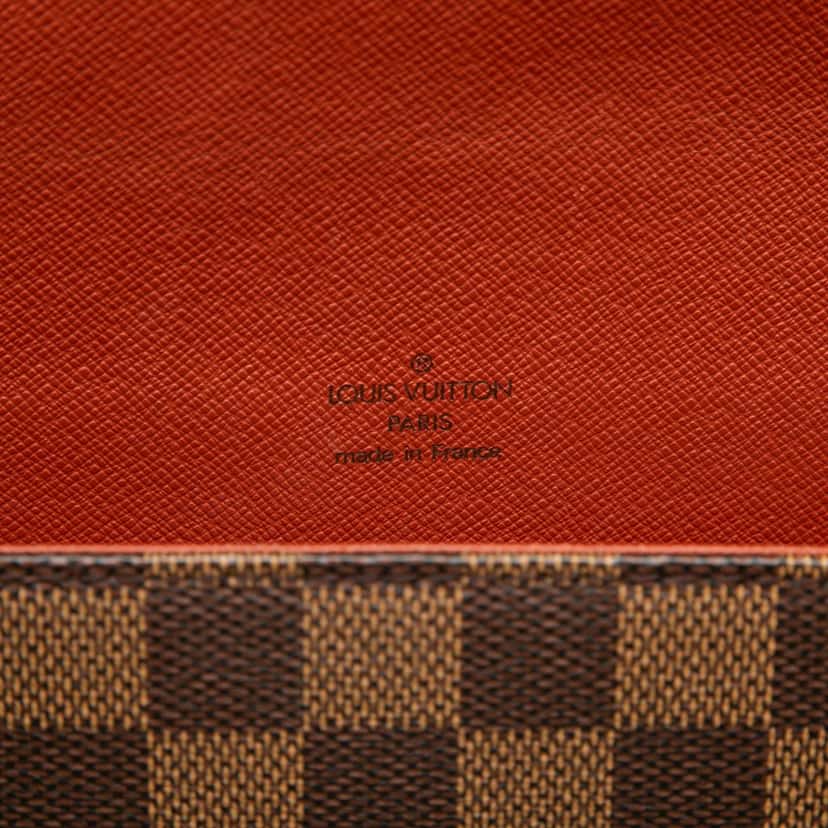 Louis Vuitton Damier Ebene Tribeca Carre Brown Very good condition - Box View