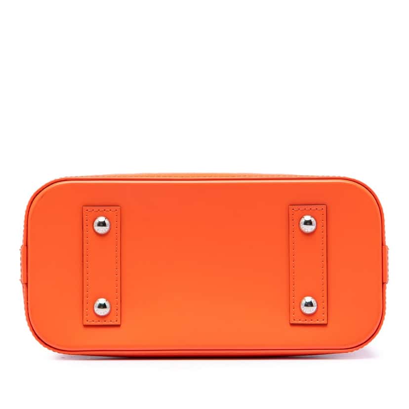 Louis Vuitton Epi Alma BB Orange Leather Very good condition - Inside View