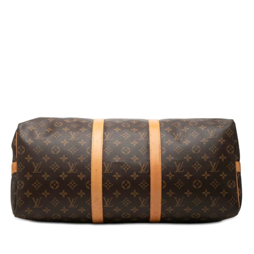 Louis Vuitton Monogram Keepall Bandouliere 50 Brown Very good condition - Inside View