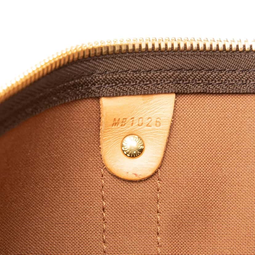 Louis Vuitton Monogram Keepall Bandouliere 50 Brown Very good condition - Box View