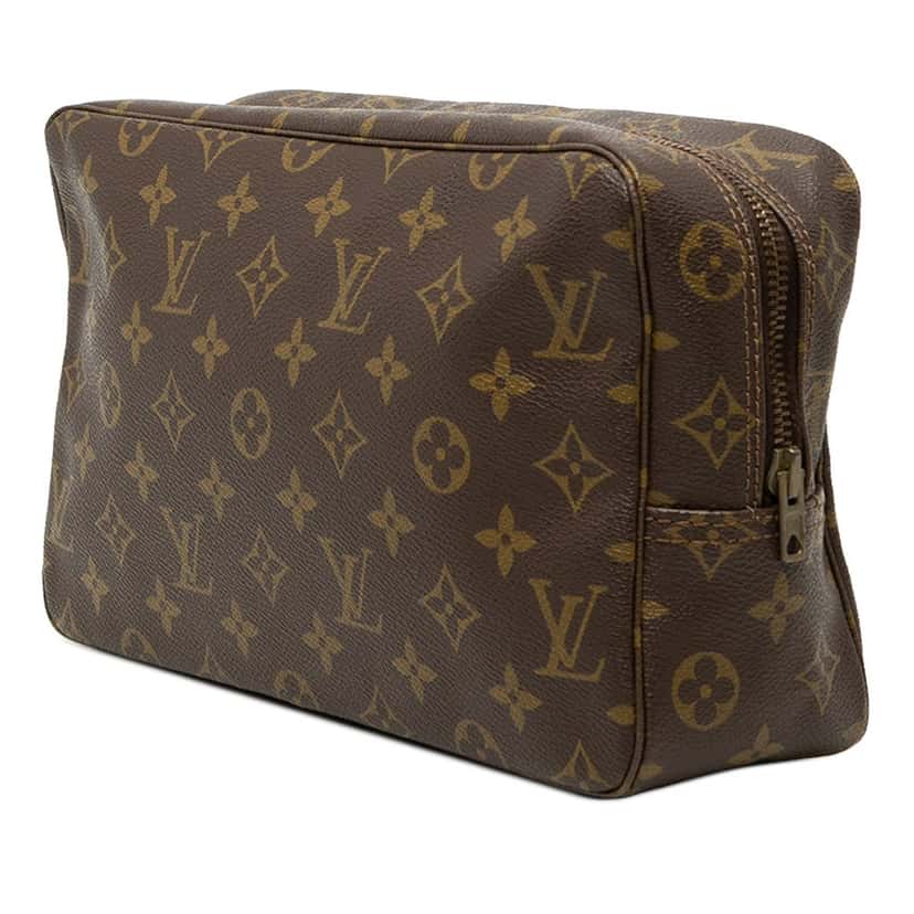 Louis Vuitton Monogram Trousse Toilette 28 Brown Very good condition - Back View
