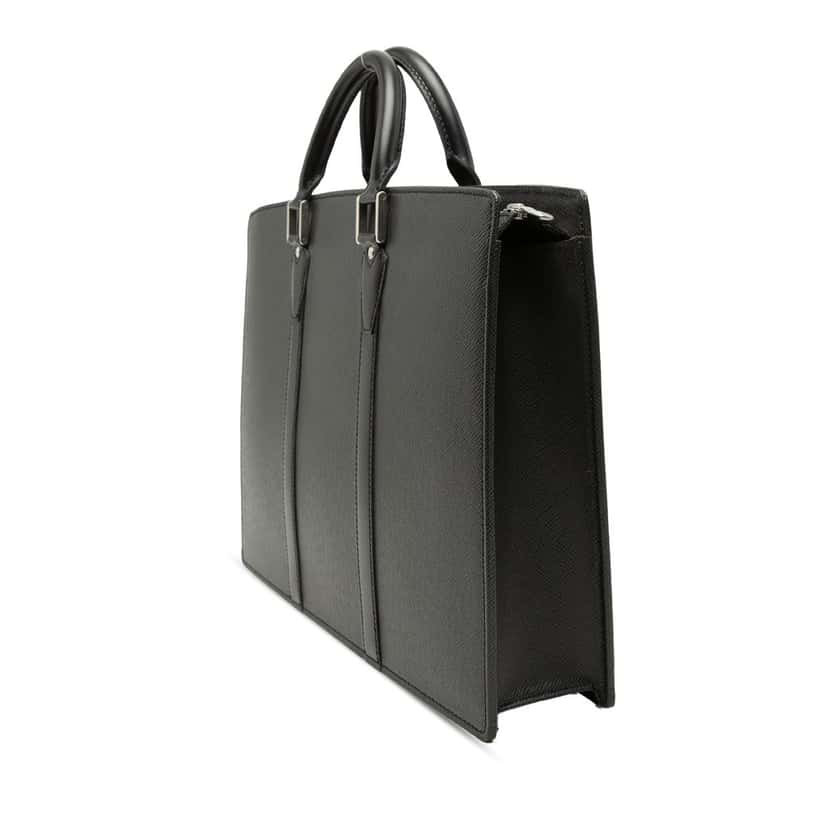 Louis Vuitton Taiga Lozan Black Leather Very good condition - Back View