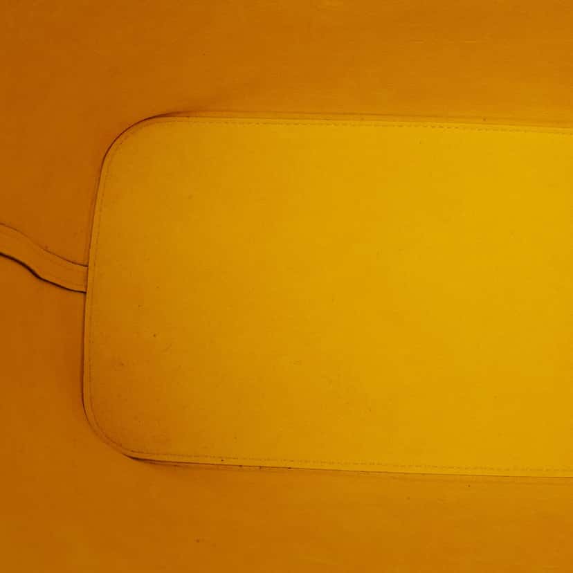 Louis Vuitton Epi Neverfull MM Yellow Leather Very good condition - Model View