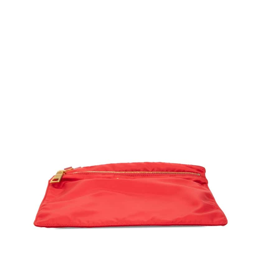 Prada Tessuto Zip Top Crossbody Red Very good condition - Inside View