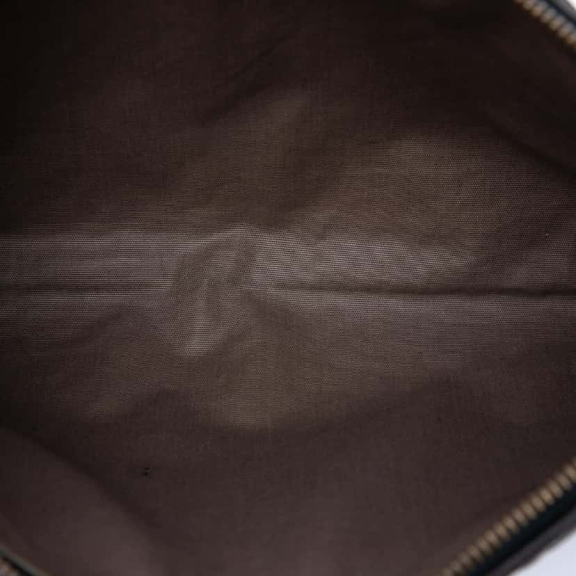 Bottega Veneta Nappa Intrecciato Clutch Black Leather Very good condition - Model View