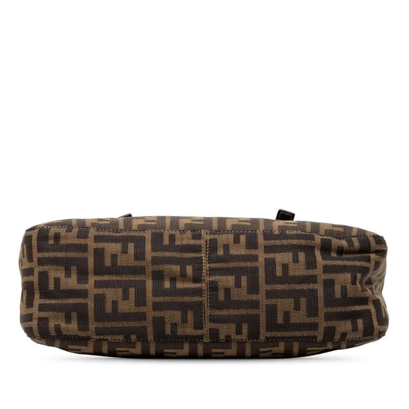Fendi Zucca Canvas Shoulder Bag Brown Very good condition - Inside View