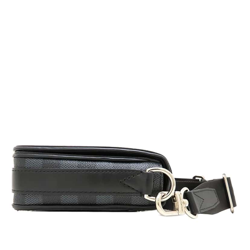 Louis Vuitton Damier Graphite Studio 3D Messenger Bag Black Very good condition - Back View