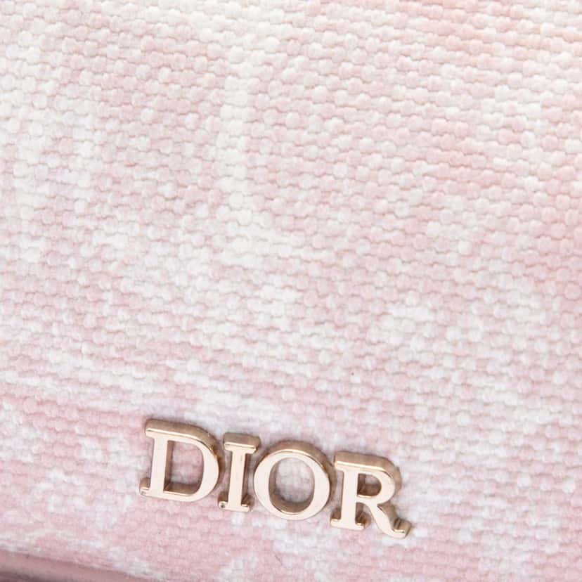Dior Embroidered Canvas Toile de Jouy Crossbody Pink Very good condition - Box View