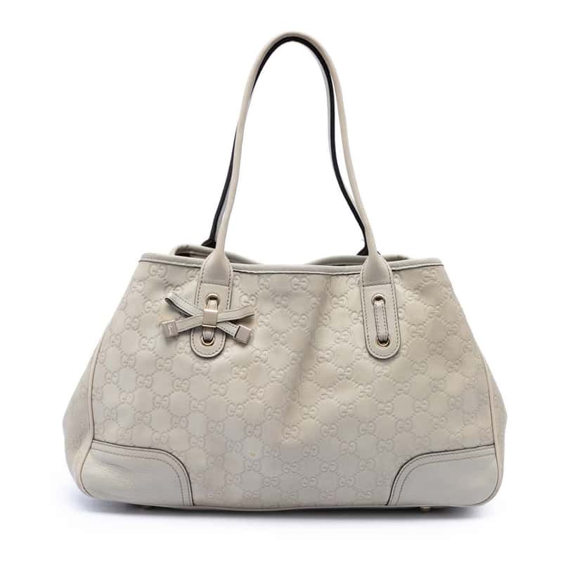 Gucci Guccissima Princy Tote Brown Leather Very good condition - Front View