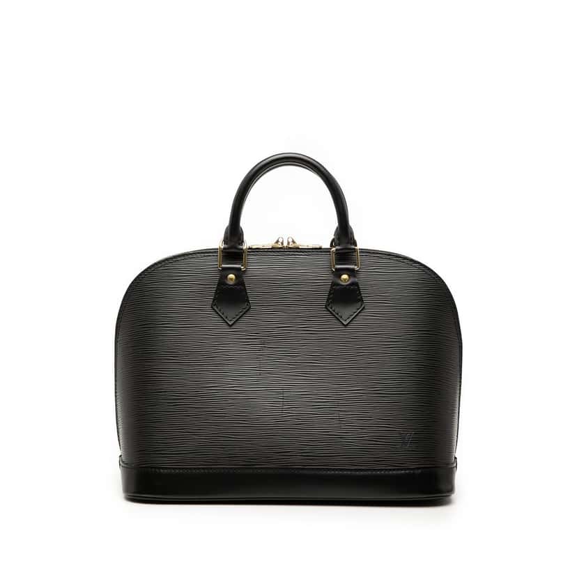 Louis Vuitton Epi Alma PM Black Leather Very good condition - Front View