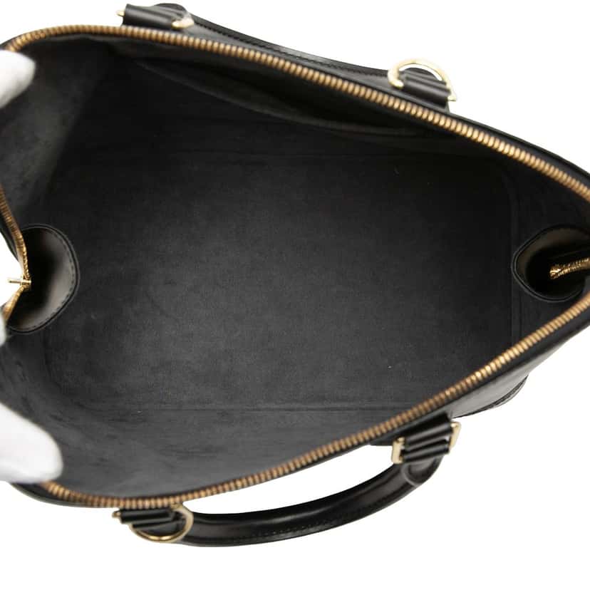 Louis Vuitton Epi Alma PM Black Leather Very good condition - Model View