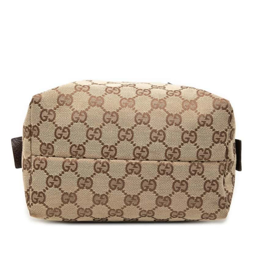 Gucci Mini GG Canvas Balthus Tofu Bag Beige Very good condition - Inside View