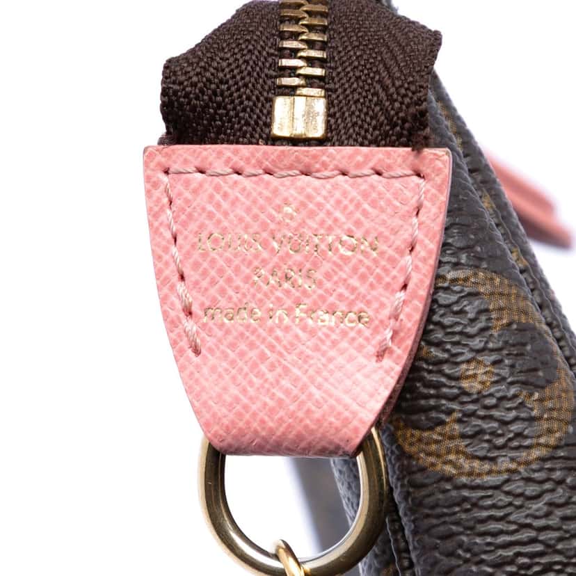 Louis Vuitton Monogram Illustre Mini Pochette Accessories Brown Very good condition - Box View