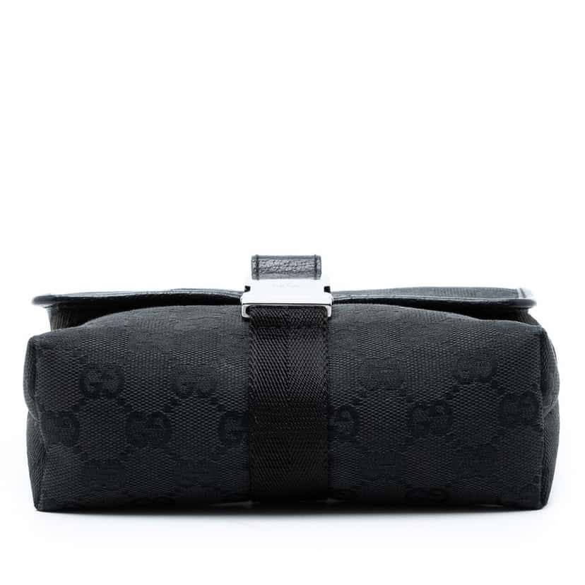 Gucci GG Canvas Belt Bag Black Very good condition - Inside View