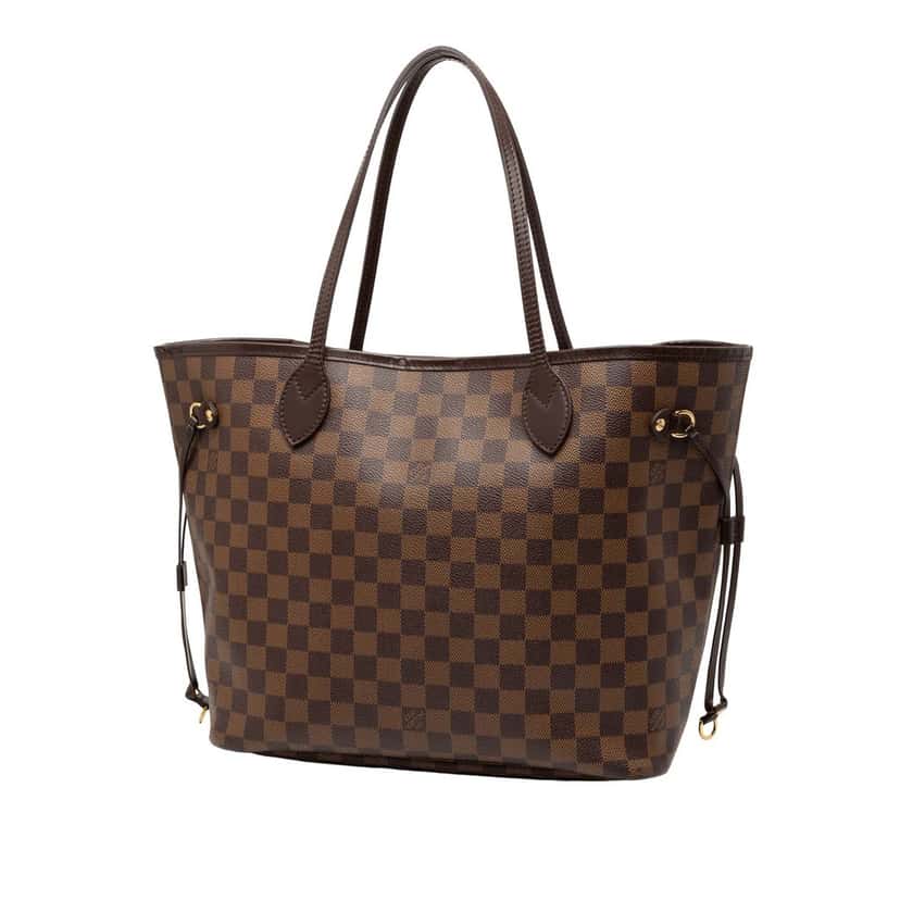 Louis Vuitton Damier Ebene Neverfull MM Brown Very good condition - Back View