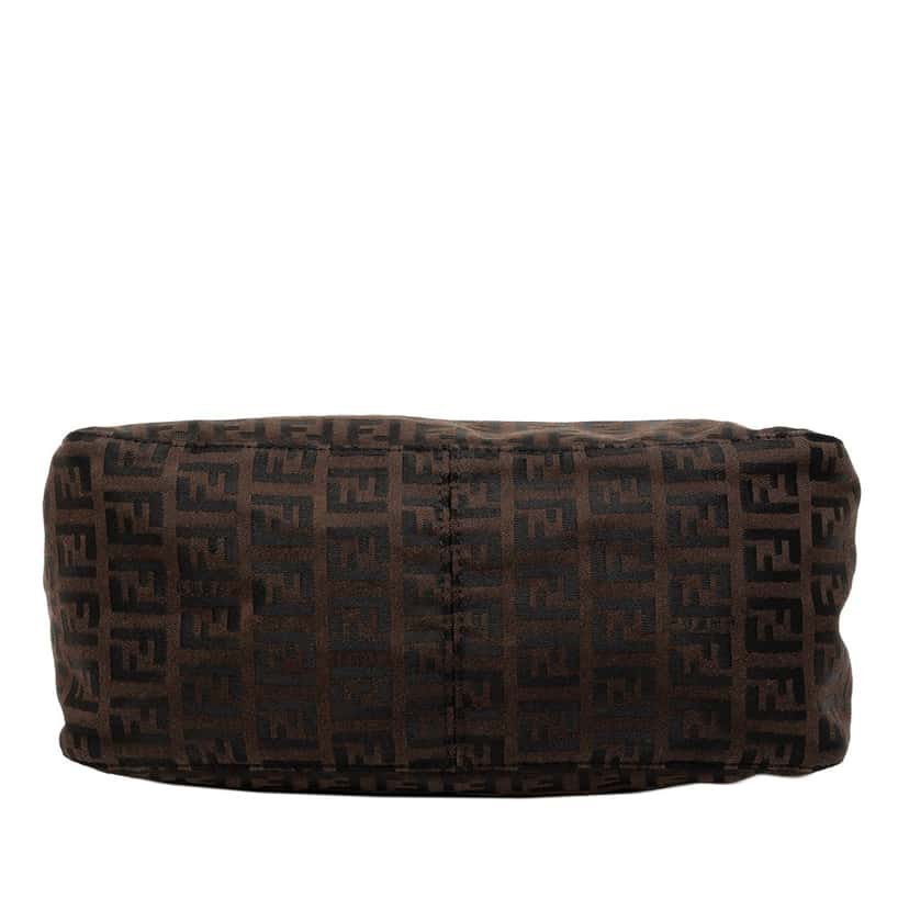 Fendi Zucchino Canvas Handbag Brown Very good condition - Inside View