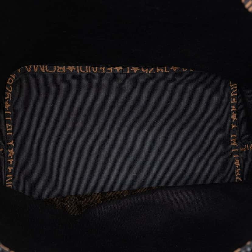 Fendi Nylon Tote Brown Very good condition - Model View
