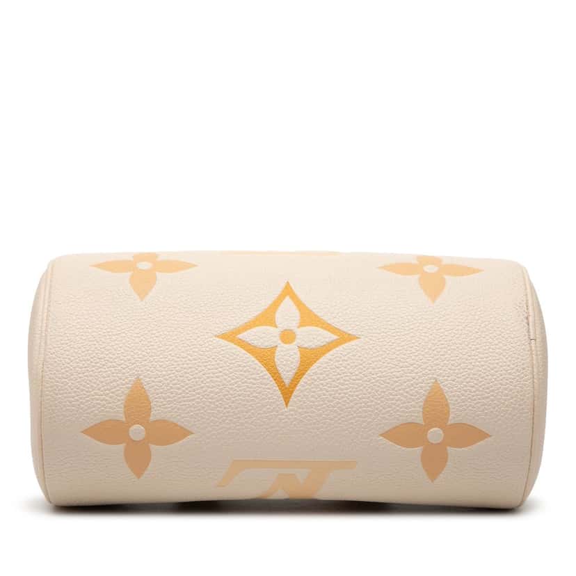Louis Vuitton Monogram Empreinte Giant By The Pool Papillon BB Beige Leather Very good condition - Inside View