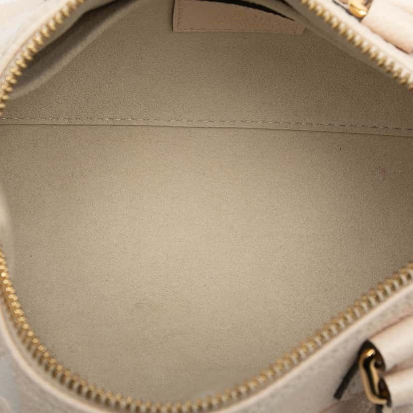 Louis Vuitton Monogram Empreinte Giant By The Pool Papillon BB Beige Leather Very good condition - Model View