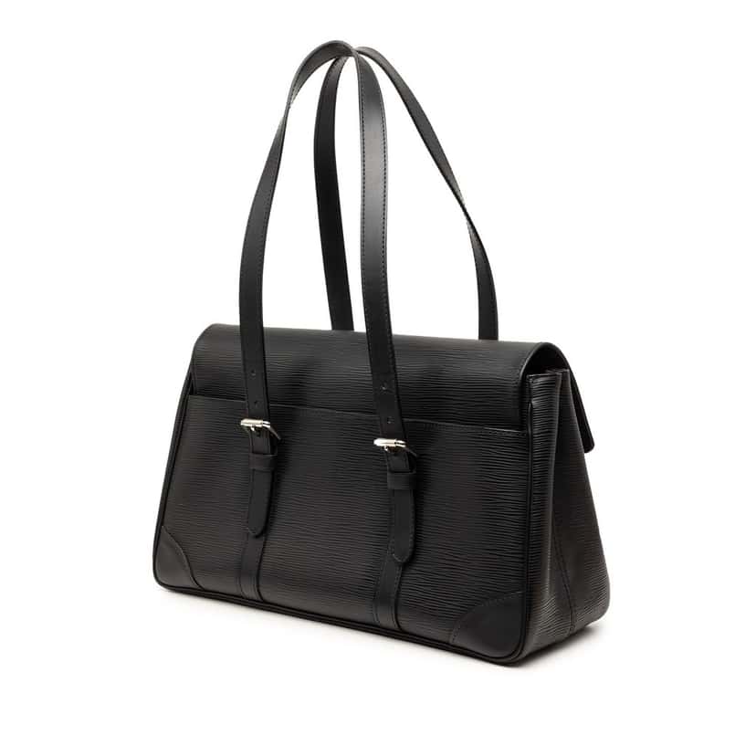 Louis Vuitton Epi Segur MM Black Leather Very good condition - Back View