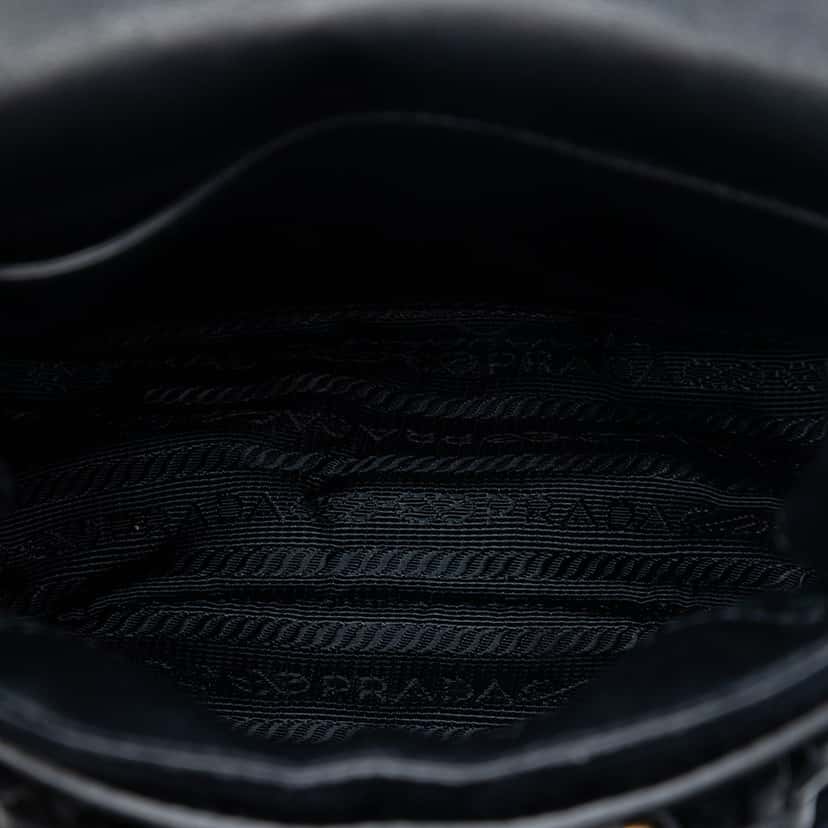 Prada Impuntu Velluto Corsaire Crossbody Black Very good condition - Model View