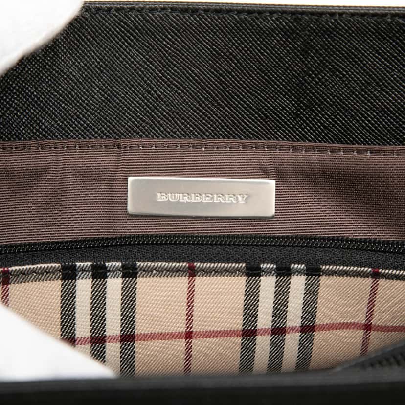 Burberry Leather Tote Black Leather Very good condition - Box View