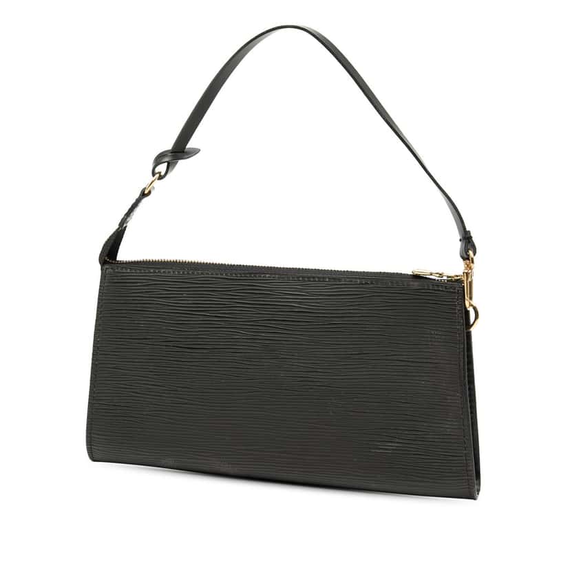 Louis Vuitton Epi Pochette Accessoires Black Leather Very good condition - Back View
