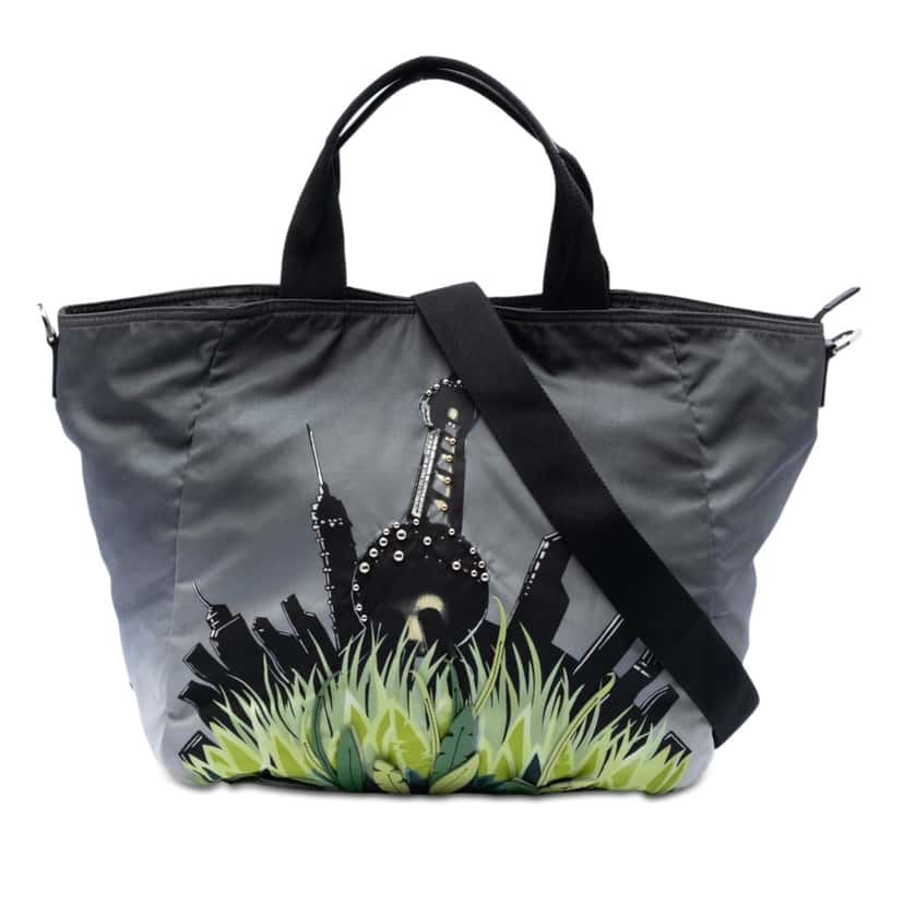Prada Tessuto City and Jungle Print Tote Other Very good condition - Front View
