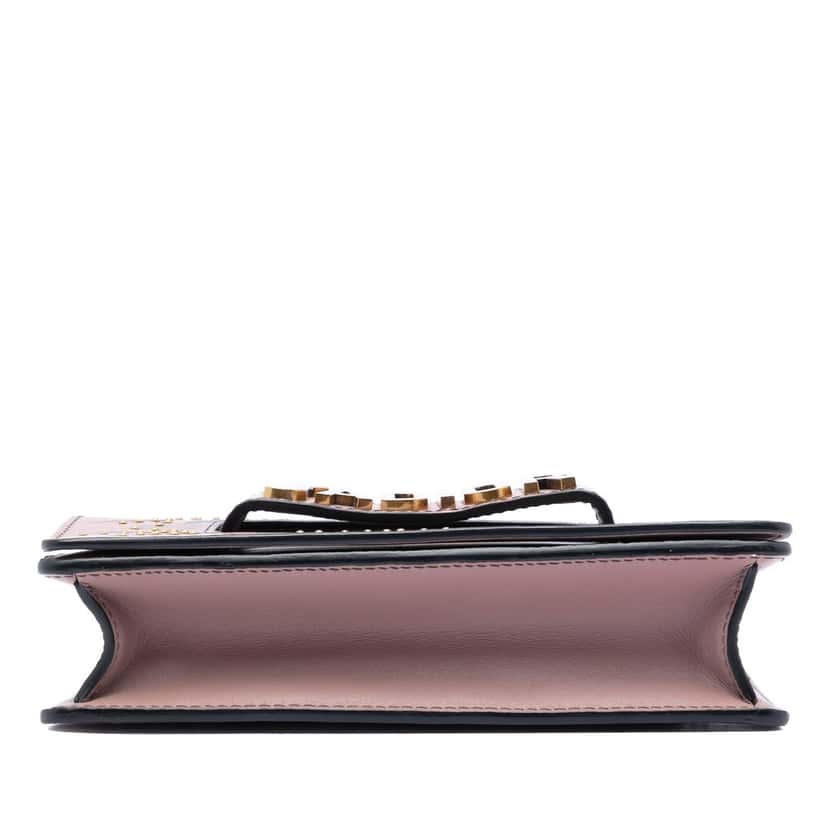 Dior Jardin Japonais Medium Calfskin JAdior Chain Flap Pink Leather Very good condition - Inside View