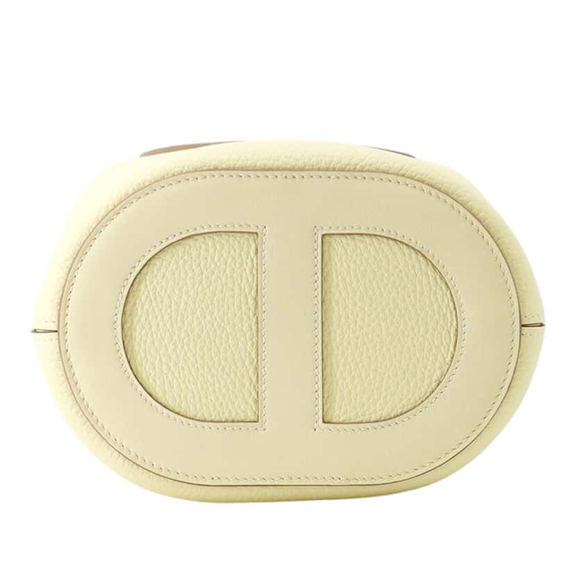 Hermès Clemence and Swift In The Loop 18 Yellow Leather Very good condition - Inside View