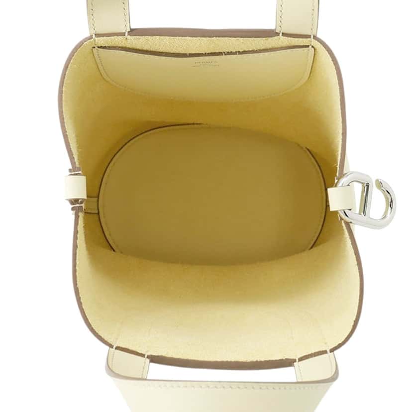 Hermès Clemence and Swift In The Loop 18 Yellow Leather Very good condition - Model View