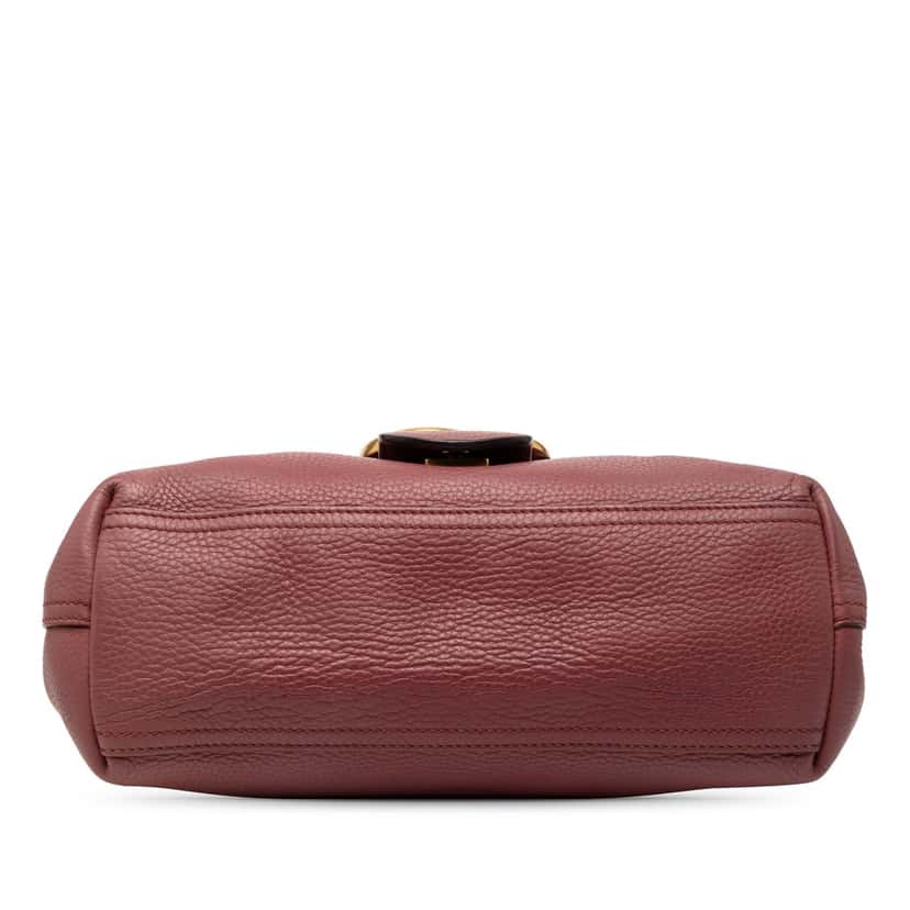 Gucci Small GG Marmont Leather Shoulder Bag Pink Leather Very good condition - Inside View