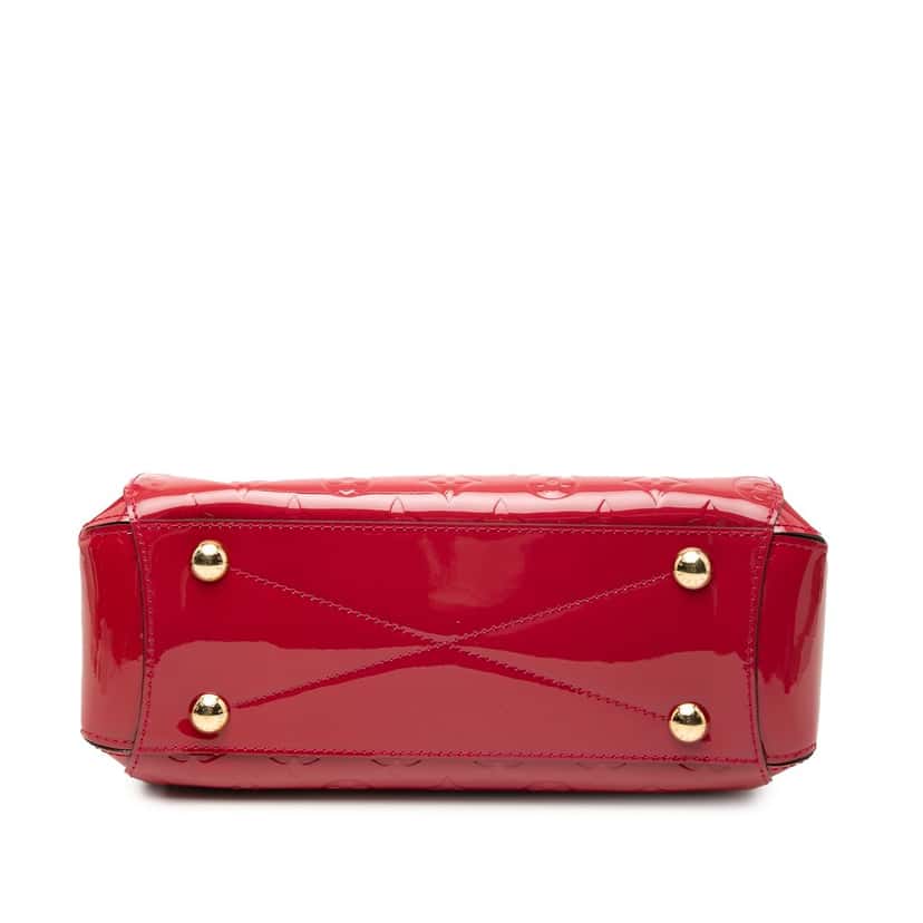 Louis Vuitton Monogram Vernis Montaigne BB Red Leather Very good condition - Inside View