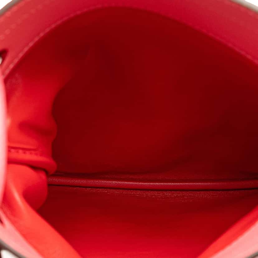 Hermès Mini Swift Aline Bag Red Leather Very good condition - Model View