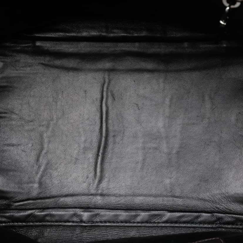 Prada Glace Calf Twin Pocket Double Handle Satchel Brown Leather Very good condition - Model View