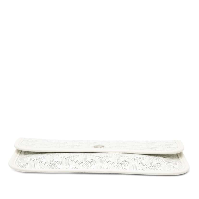 Goyard Goyardine Saint Louis Pouch White Very good condition - Inside View