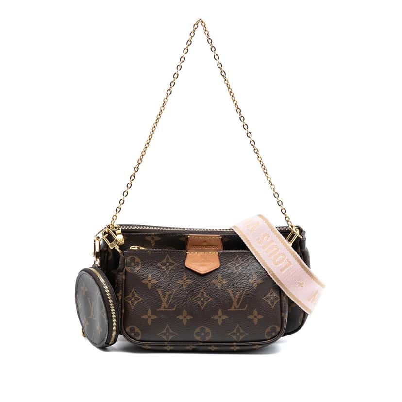 Louis Vuitton Monogram Multi Pochette Accessoires Brown Very good condition - Front View