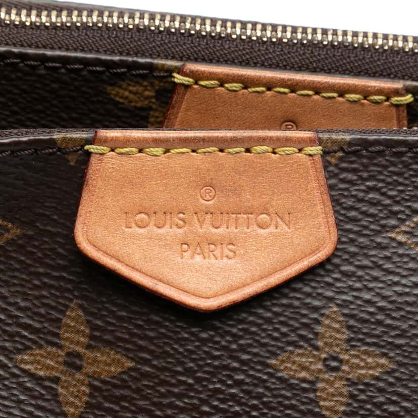 Louis Vuitton Monogram Multi Pochette Accessoires Brown Very good condition - Box View