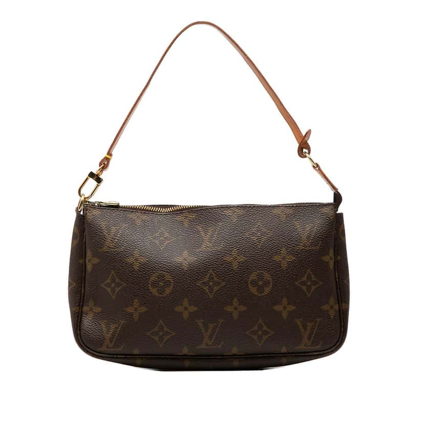 Louis Vuitton Monogram Pochette Accessoires Brown Very good condition - Front View